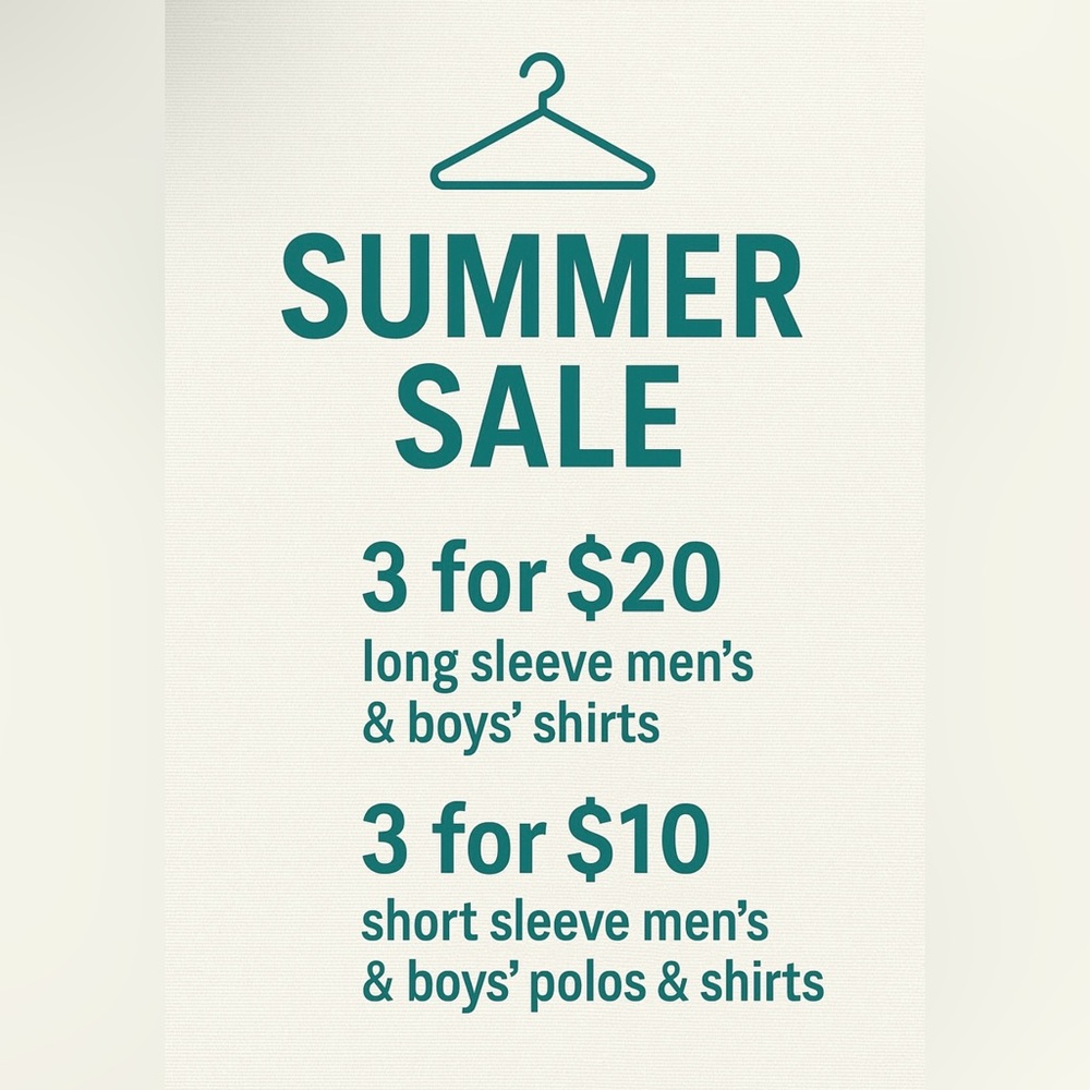 SUMMER SALE